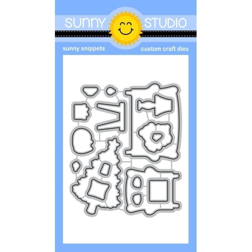 Sunny Studio Stamps Cozy Christmas Metal Cutting Dies SSDIE-312