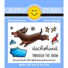 Sunny Studio: Introducing Dashing Dachshund + Blick Studio Brush Markers  Review