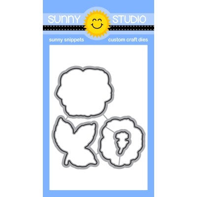 Sunny Studio Everything's Rosy Rose Low Profile Metal Cutting Die Set