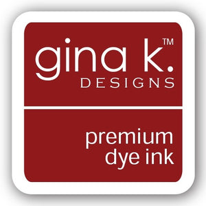 Gina K. Designs GKD 1" Mini Premium Dye Ink Cube - Cherry Red
