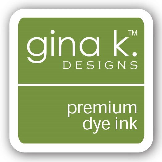 Gina K. Designs GKD 1" Mini Premium Dye Ink Cube - Grass Green