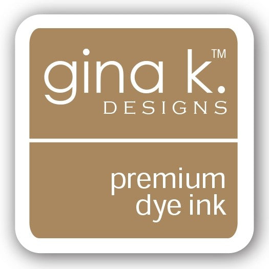 Gina K. Designs GKD 1" Mini Premium Dye Ink Cube - Kraft