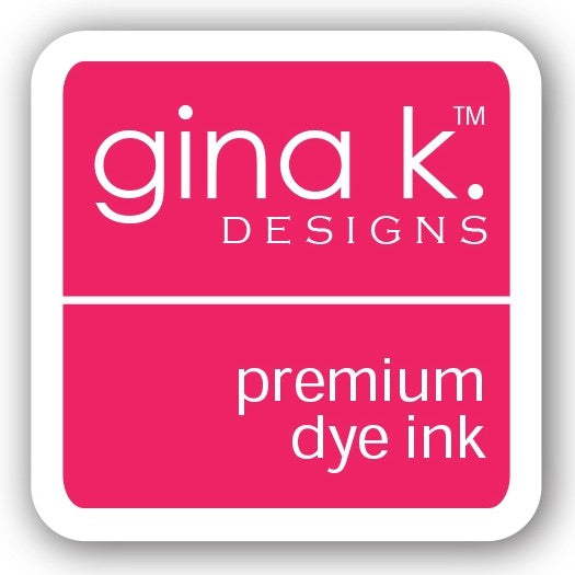 Gina K. Designs GKD 1" Mini Premium Dye Ink Cube - Passionate Pink