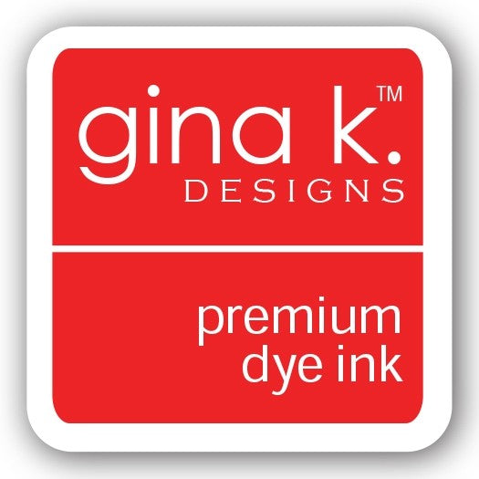 Gina K. Designs GKD 1" Mini Premium Dye Ink Cube - Red Hot