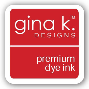 Gina K. Designs GKD 1" Mini Premium Dye Ink Cube - Red Velvet