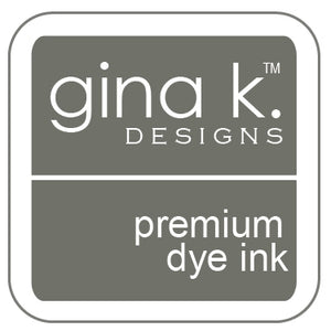 Gina K. Designs GKD 1" Mini Premium Dye Ink Cube - Slate