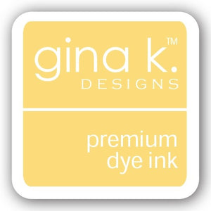 Gina K. Designs GKD 1" Mini Premium Dye Ink Cube - Sweet Corn