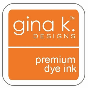 Gina K. Designs GKD 1" Mini Premium Dye Ink Cube - Tangerine Twist