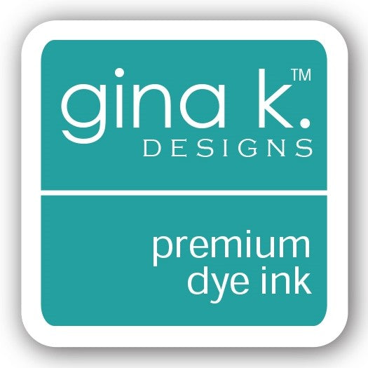 Gina K. Designs GKD 1" Mini Premium Dye Ink Cube - Turquoise Sea