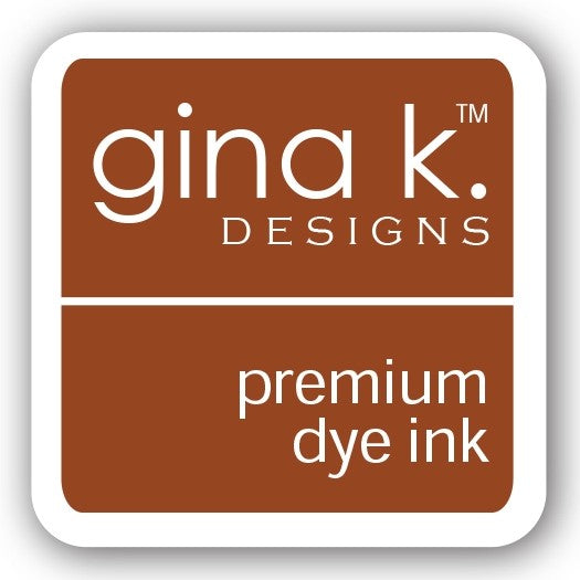 Gina K. Designs GKD 1" Mini Premium Dye Ink Cube - Warm Cocoa