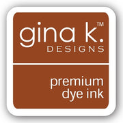 Gina K. Designs GKD 1" Mini Premium Dye Ink Cube - Warm Cocoa