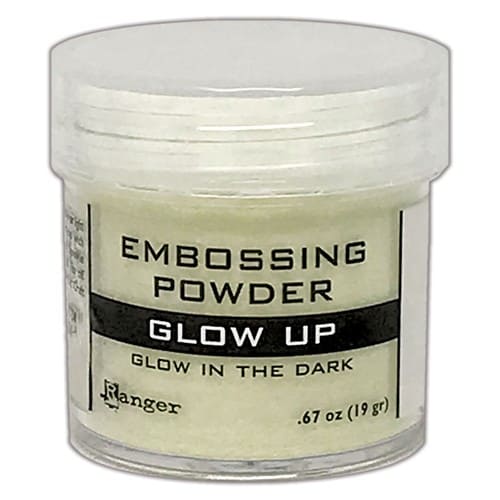 From Clear Embossing Powder to Colored Embossing Powder with