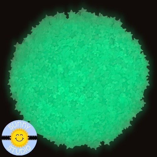 Green Glow in the Dark Powder