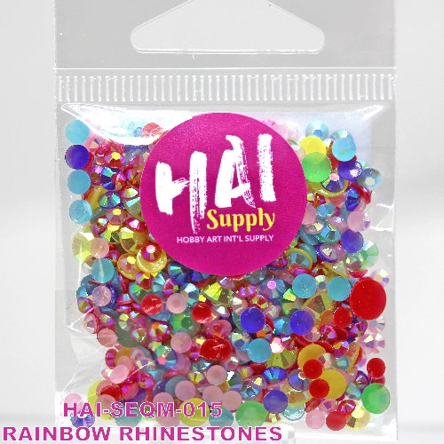 HAI Supply Rainbow Rhinestones Crystals Gems embellishments