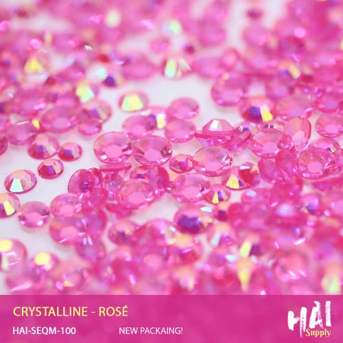 HAI Supply Crystalline Rose Hot Pink Rhinestones Jewels Crystals Embellishments