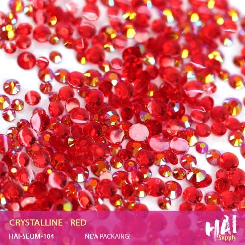 HAI Supply Crystalline Red Rhinestones Jewels Crystals Embellishments