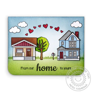 Sunny Studio Stamps Happy Home From Our Home To Yours Card