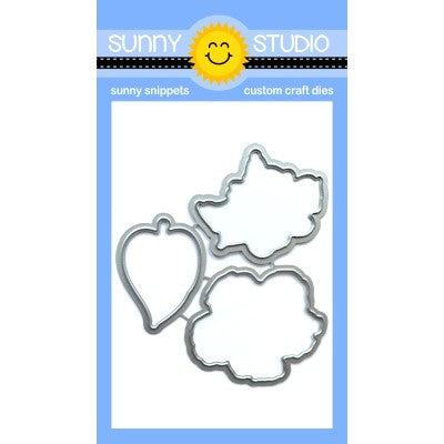 Sunny Studio Stamps Hawaiian Hibiscus Low Profile Metal Cutting Dies