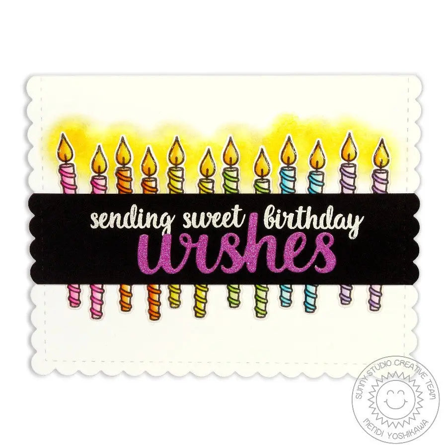 Heartfelt Wishes Sending Sweet Birthday Wishes Candle Card
