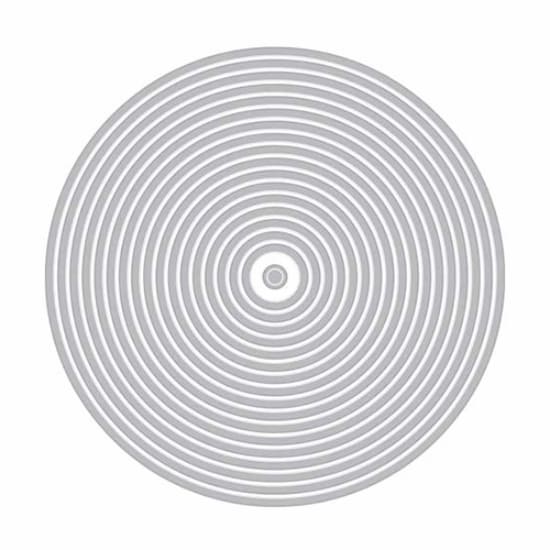 Sunny Studio Stamps: Hero Arts Nesting Circle Infinity Metal Cutting Dies- 18 pieces DI199