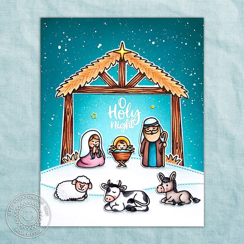 Holy Night Stamps