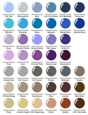 Colorbox Premium & Archival Dye Ink Pad Color Chart by Sunny Studio Stamps