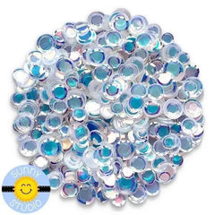 Sunny Studio Stamps Clear Iridescent Seed Beads 2mm & 3mm