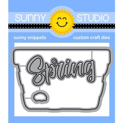 Sunny Studio Stamps Layered Basket Metal Cutting Dies SSDIE-228