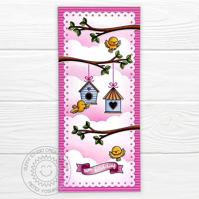 Stamp Set : 4x6 Reading by One Little Bird - Studio Calico