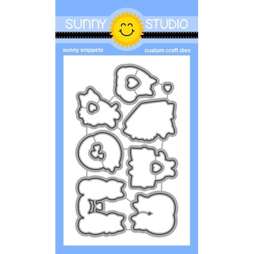 Sunny Studio Stamps Meow & Furever Metal Cutting Dies SSDIE-224