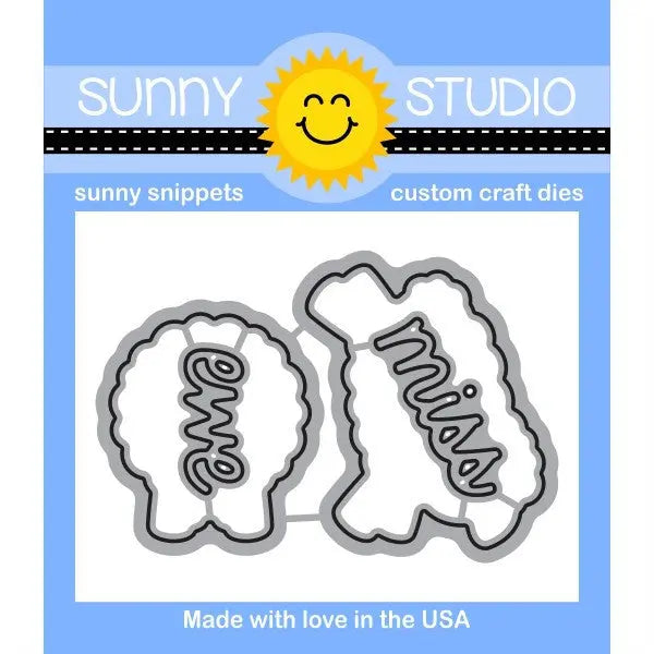 Sunny Studio Stamps Missing Ewe Sheep Die Set