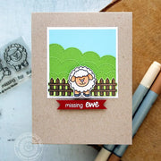 Sunny Studio Stamps Missing Ewe Sheep Card by Vanessa Menhorn
