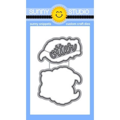 Sunny Studio Stamps My Otter Half Metal Cutting Dies SSDIE-237
