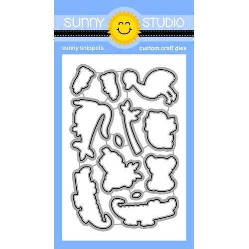 Sunny Studio Stamps Outback Critters Companion Metal Cutting Dies SSDIE-245