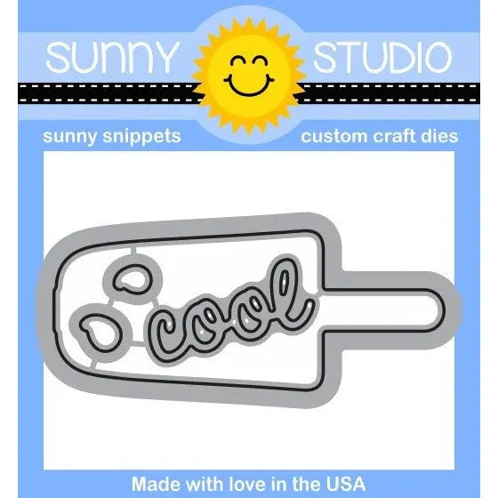 Sunny Studio Stamps Perfect Popsicles Metal Cutting Die Set