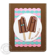 Sunny Studio Stamps Perfect Popsicles Fudgsicles Sweet Day Card