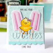 Sunny Studio Stamps Heartfelt Wishes Come True Popsicle Card