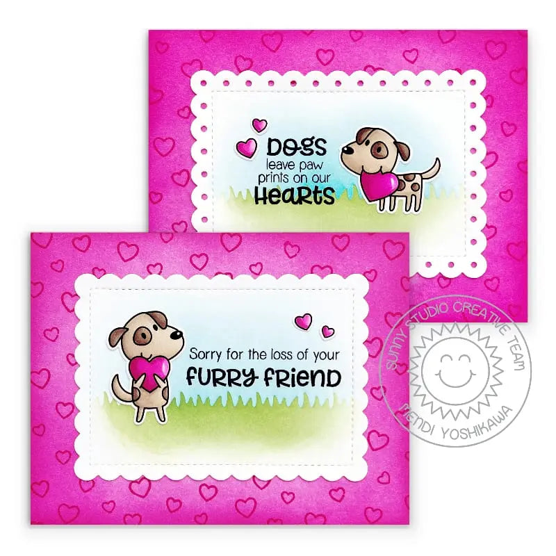 Sunny Studio 4x6 Photopolymer Clear Pet Sympathy Stamps - Sunny Studio Stamps sunny-studio-4x6-photopolymer-clear-pet-sympathy-stamps-sunny-studio-stamps