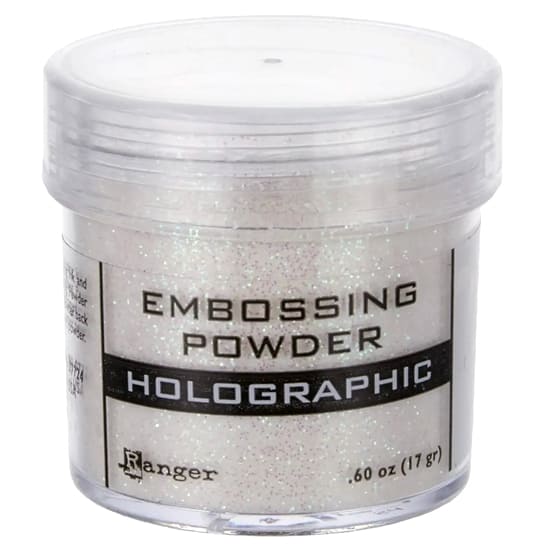 Ranger Holographic Clear Iridescent Glitter Embossing Powder - 1 ounce Jar EPJ00709