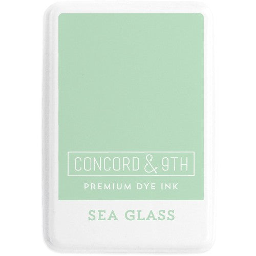 Concord & 9th Sea Glass Full Size Premium Dye Ink Pad for Stamping