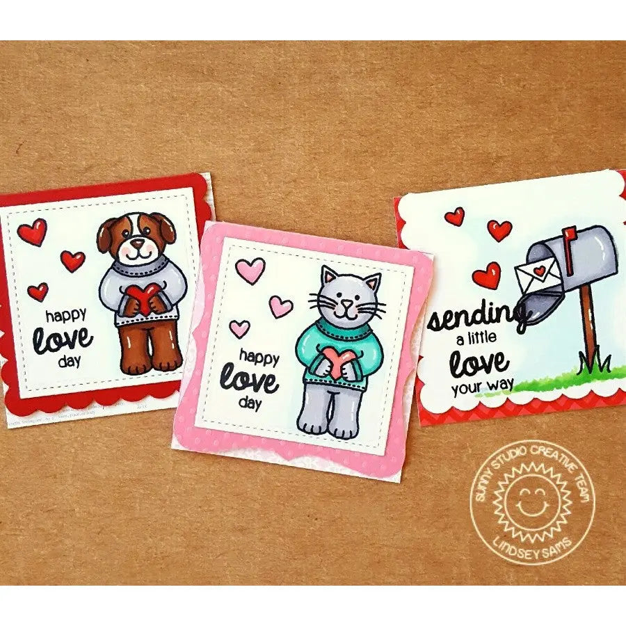 Sunny Studio Stamps- Sending My Love Stamps