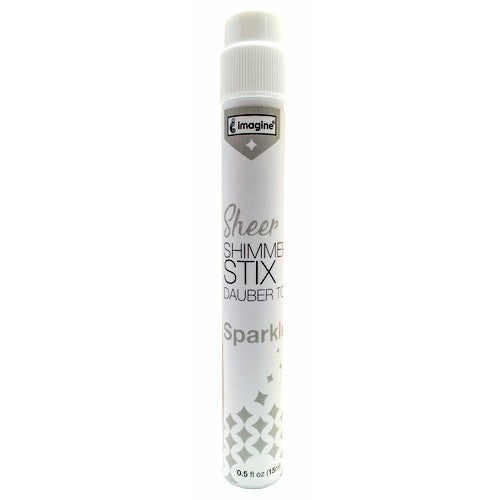 Tsukineko Clear Sparkle Shimmer Stix Dauber Top 15 ml (0.5 fl oz)