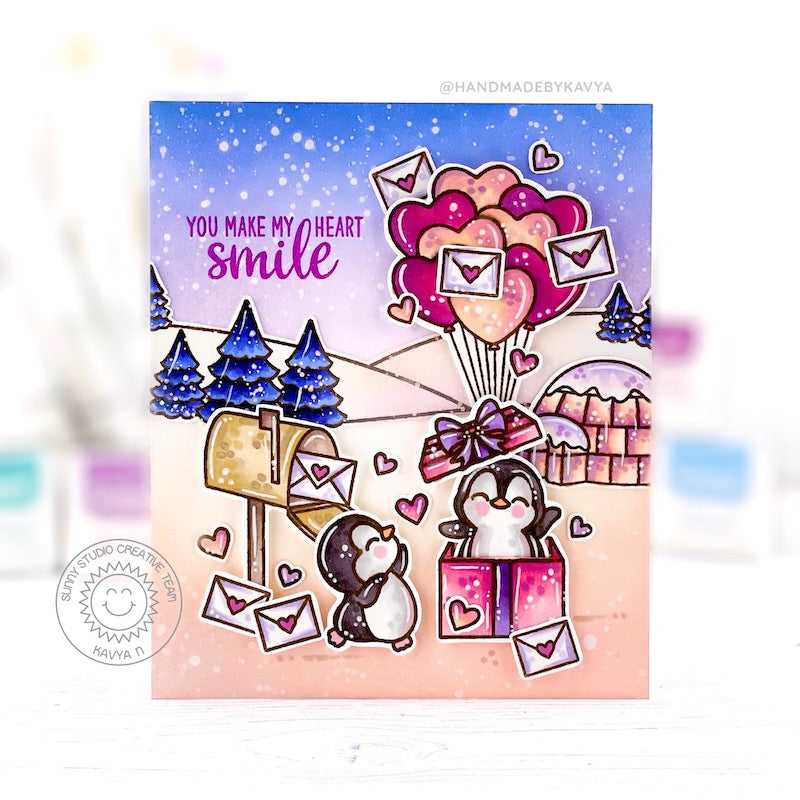 Buy Kwan Crafts Snowfall Star Heart Raindrop Background Clear Stamps for  Card Making Decoration and DIY Scrapbooking Online at desertcartKUWAIT