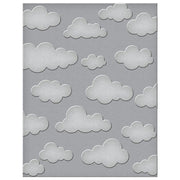 Spellbinders A2 Head in the Clouds Vertical Embossing Folder from the Open Road Collection SES-028 Detailed View