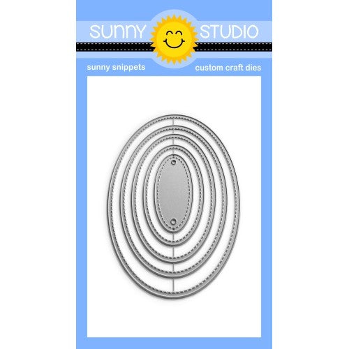 Sunny Studio Stamps Metal Cutting Comic Strip Everyday Dies