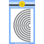 Sunny Studio Stamps Sunny Nesting Semi Circle Dies 8-piece Set