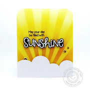 Sunny Studio Stamps Sunny Sentiments Hope Your Day Is Filled With Sunshine Sun Ray Card