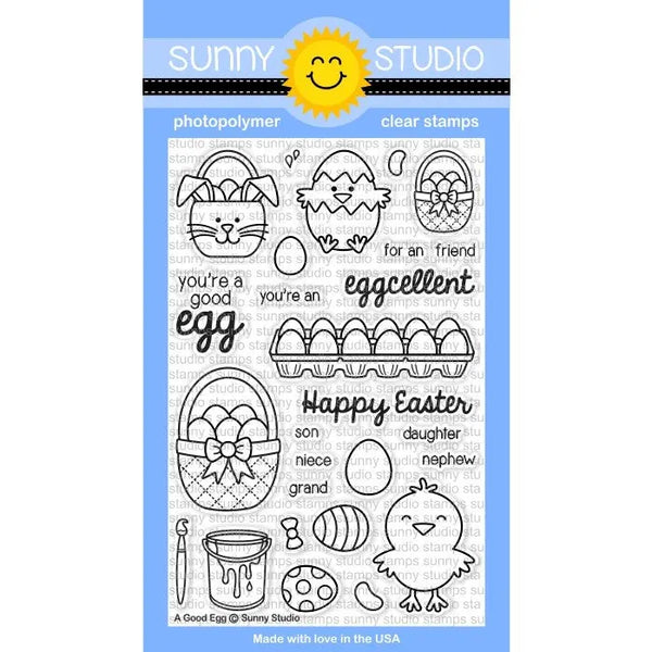Made with Love Egg Stamp