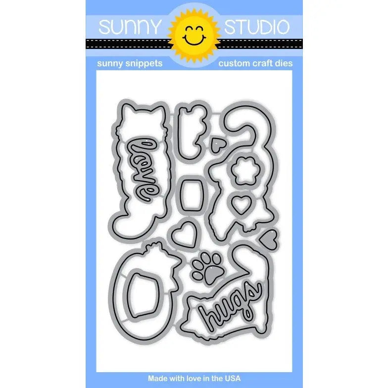 Sunny Studio Stamps Furever Friends Craft Dies