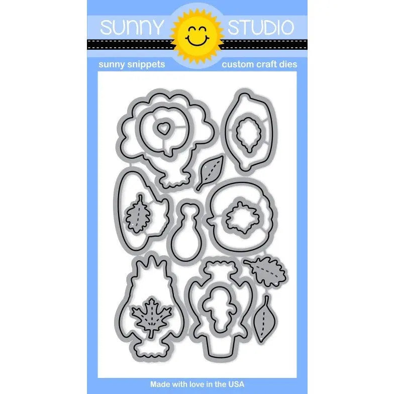Sunny Studio Stamps Harvest Happiness Die Set
